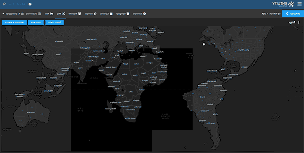 Entuity network topology mapping software